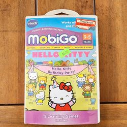 MobiGo hello Kitty birthday learning game