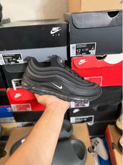 Nike Air Max 97 Black White Anthracite size 9 USED But Clean