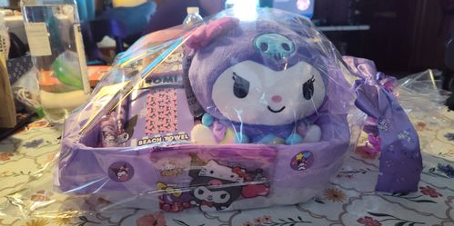 New Hello kitty. Kuromi gift basket