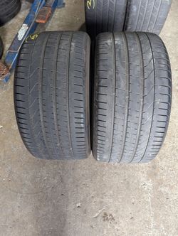 315/30ZR22 PIRELLI PZERO PAIR OF TIRES
