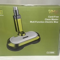 VMAI Cordless Electric Mop G700 with Water Spray, Rechargeable Battery Spin Pads
