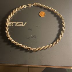 Men’s Silver Solid Diamond Cut Necklace 925(unisex)