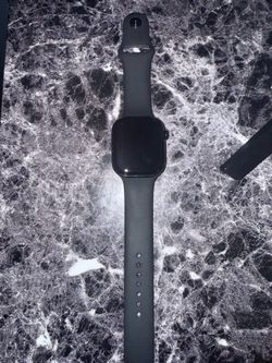 Apple Watch Series 10 GPS 46mm Black Aluminum Case w/ Sport Band