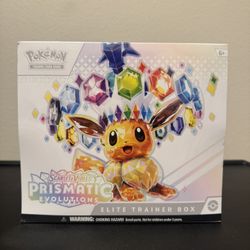 Prismatic Evolutions Etb