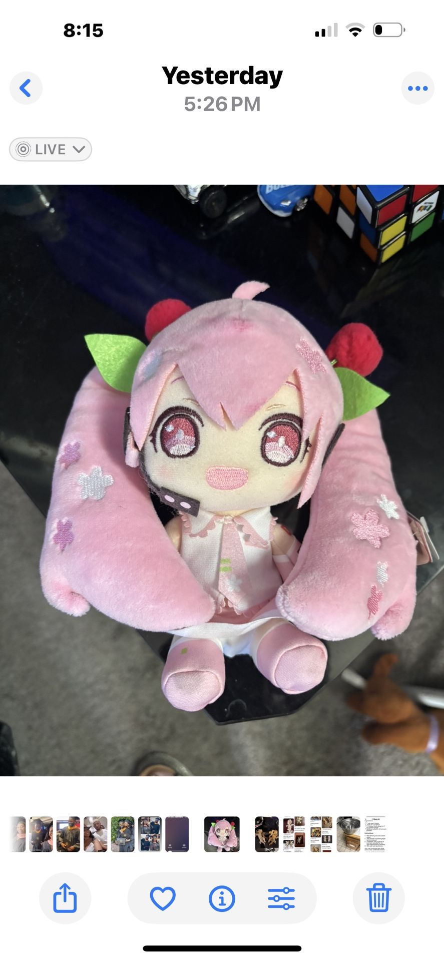 PLUSH TOY 7 inches High