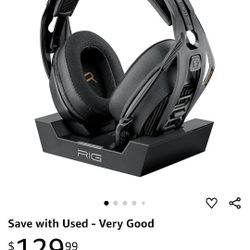 RIG 800 PRO HD Wireless Gaming Headset & Multi-Function Base Station - Compatible with PC, Mac, PS5, PS4 - with Dolby Atmos 3D Audio for Windows 10/11