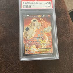 PSA 8 POKÉMON CARD-CAMERUPT