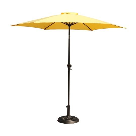 9 FT POLE UMBRELLA WITH CARRY BAG AND BASE