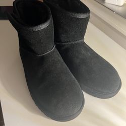 Black UGG boots