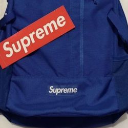 Supreme Backpack SS18 Royal Blue, New