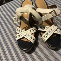 Tommy Wedges Size 9 