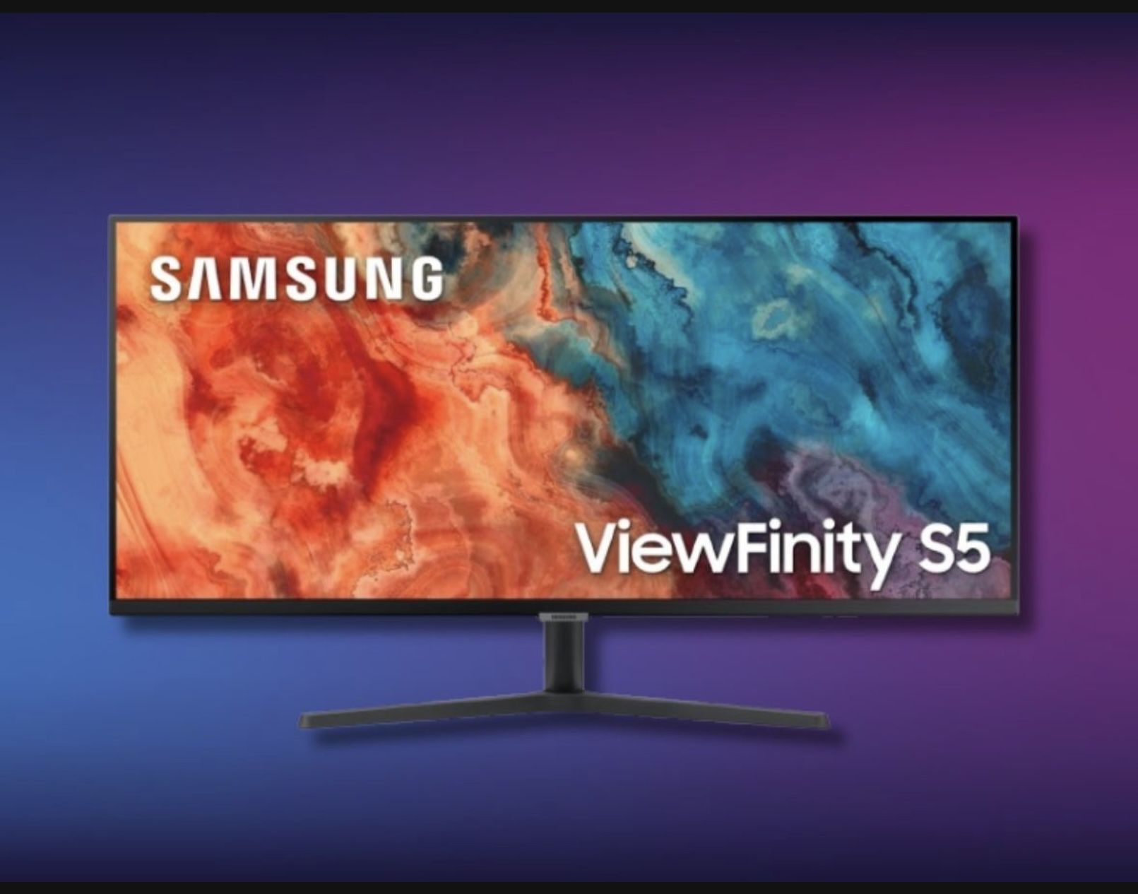Samsung 34” ViewFinity S5 Ultrawide QHD 100Hz