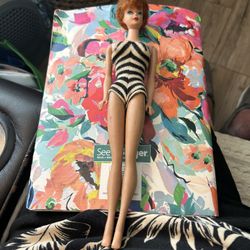 1959 Original Bobble Red Head Barbie