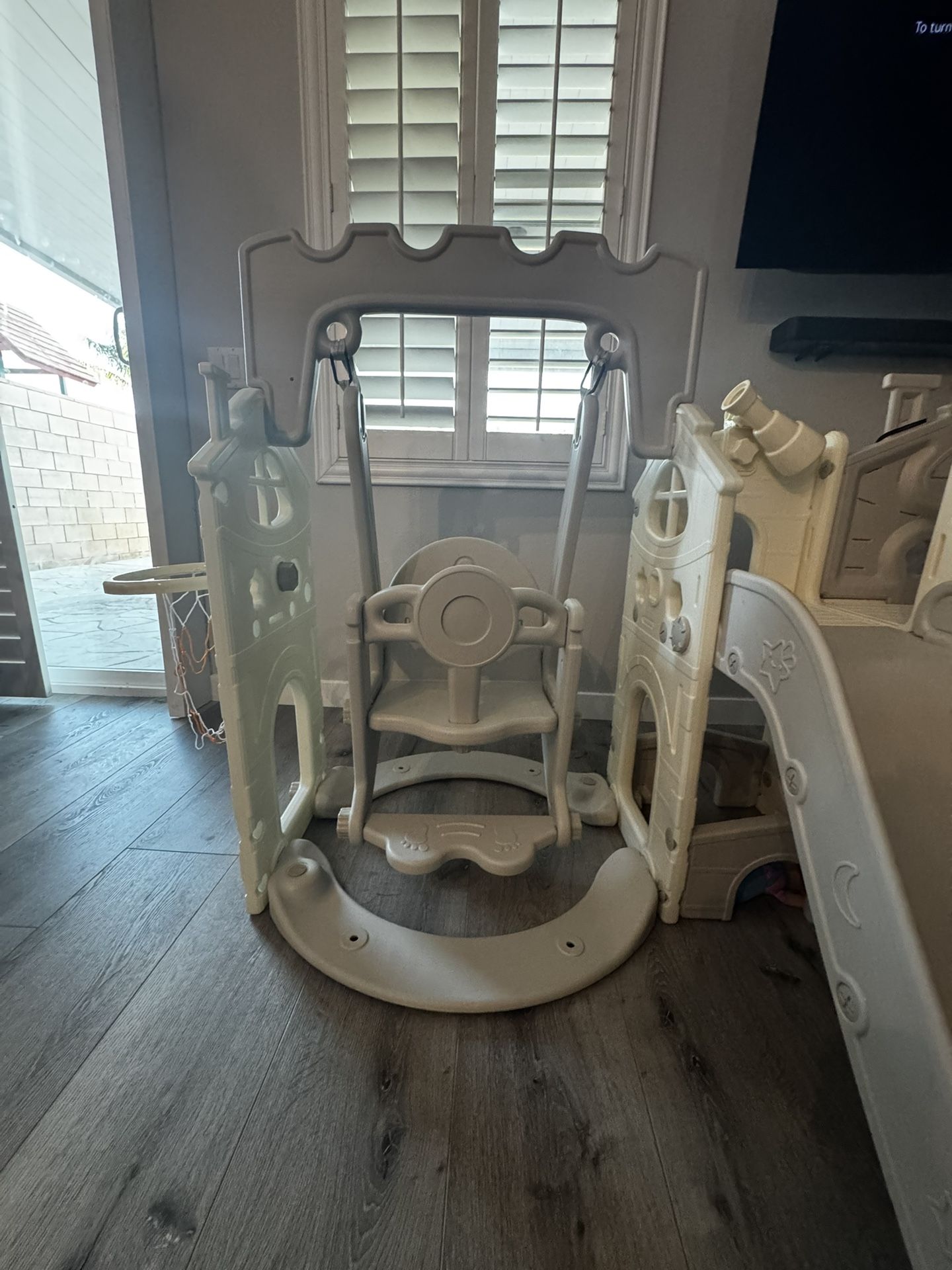 Toddler Play Set With Swing
