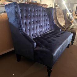 Velvet Loveseat 