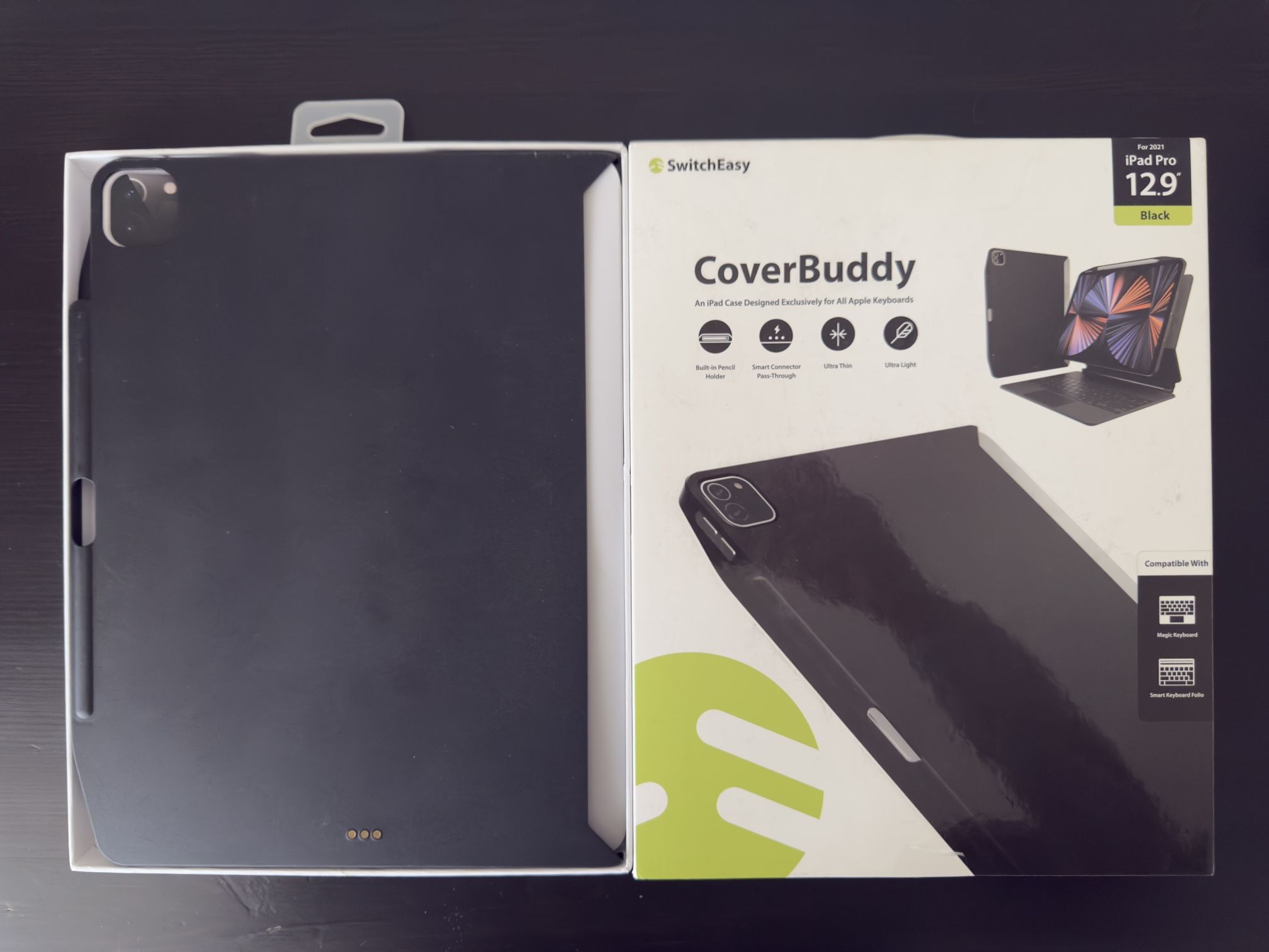 SwitchEasy CoverBuddy for iPad Pro 12.9” (5th & 6th Gen) – Open Box