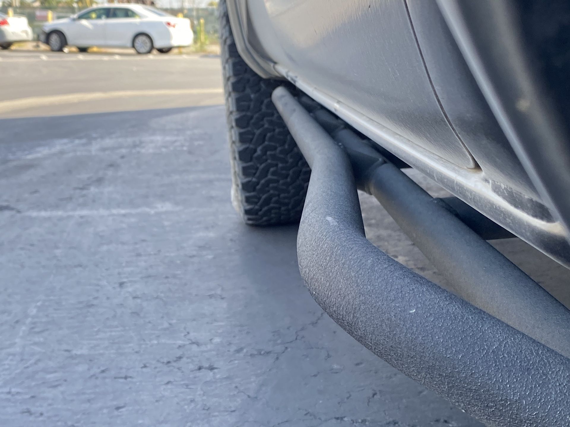 Toyota Tacoma bolt on rock sliders short and long bed, flat or angled 2005-2020