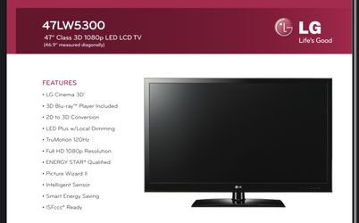 Lg Tv 47 Inch