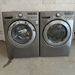 LG Washer And Electric Dryer 