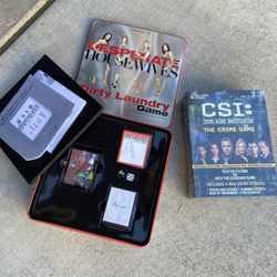 Board games - CSI Game And Desperate housewives Game 