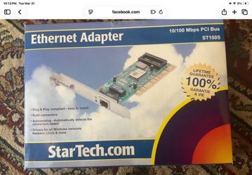 Ethernet Adapter, Never Used