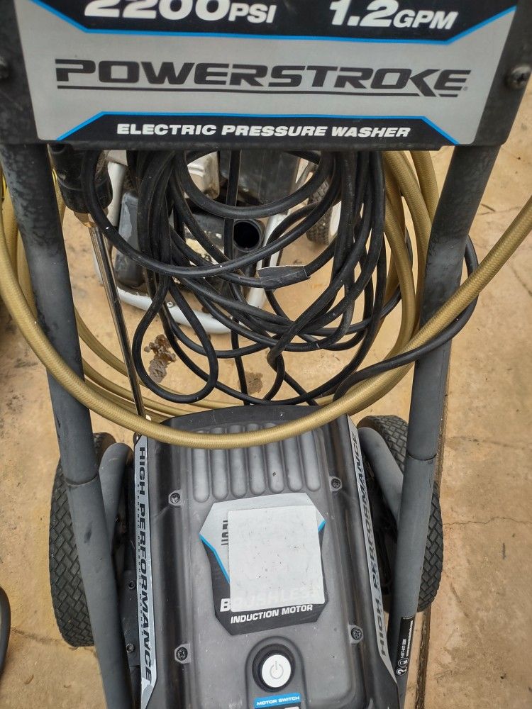 Pressure Washer 2100 PSI $110