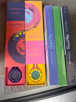Ap x Swatch Royal Pop