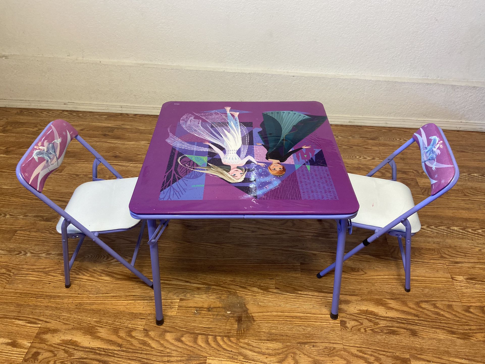 Disney Frozen Kids Folding Table & Chair Set