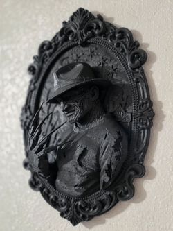 ​3D Printed Horror Movie Wall Art