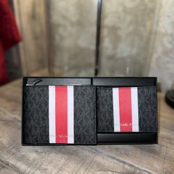 New Mens  Wallets Set Michael Kors Authentic 