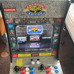 Street fighter arcade 1up