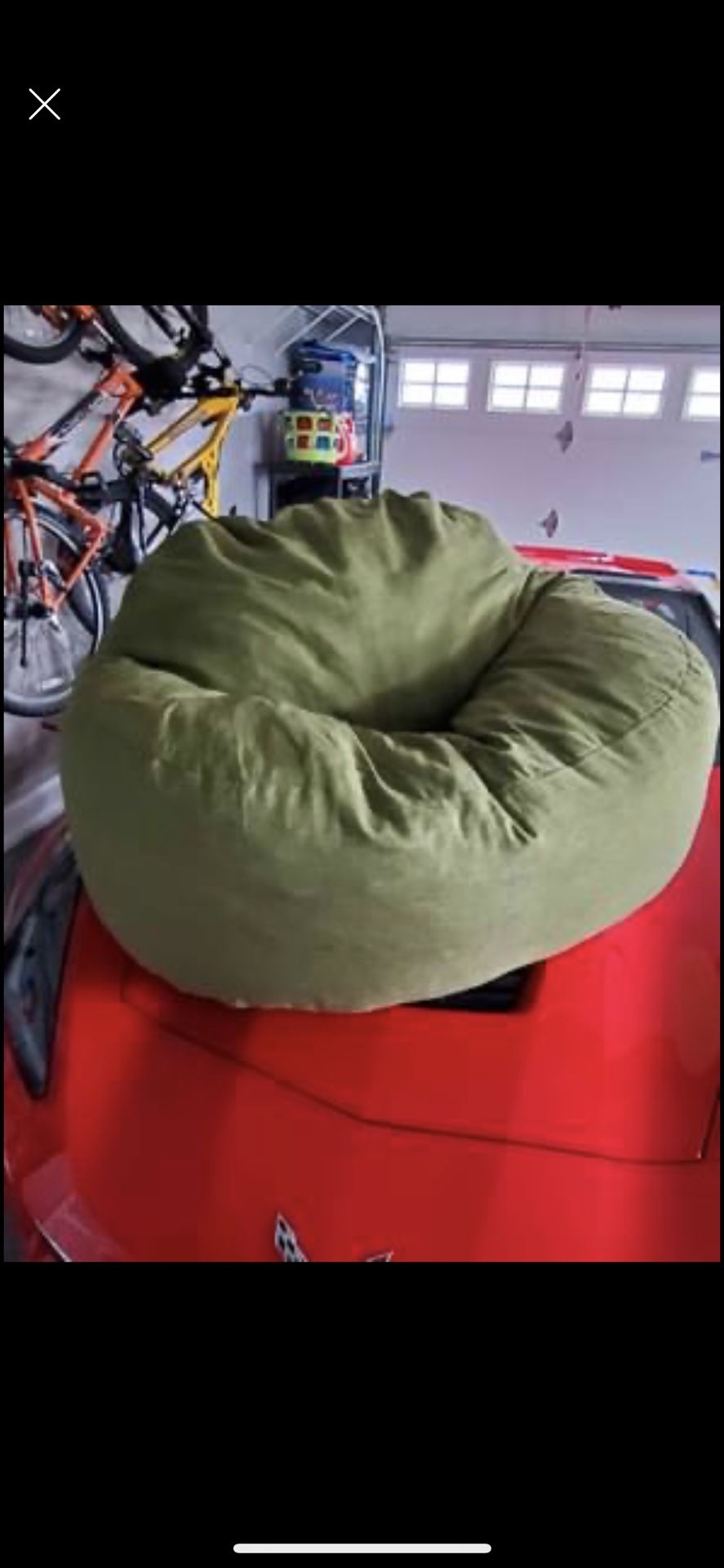 Massive Big Joe Bean Bag Chair