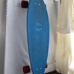 Penny Australia 36” blue Pintail Longboard Plastic Skateboard 