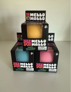 Nee Doh Mello Mallo Squishy Toys – Set of 3