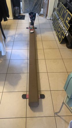 Balance Beam Gymnastics 