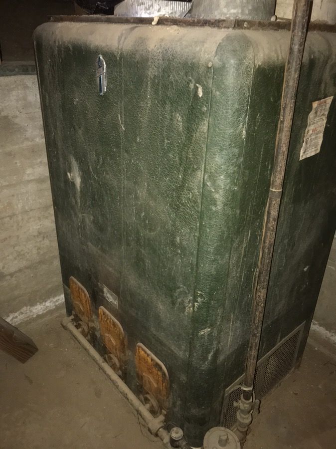 Antique central heating system