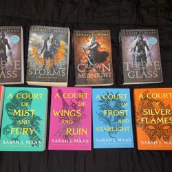 ACOTAR/Throne of Glass Sarah J Maas Books