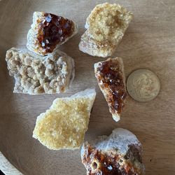 citrine clusters bundle