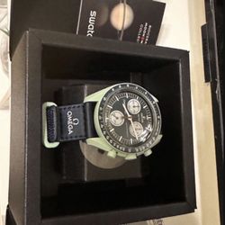 omega swatch earth LIKE NEW