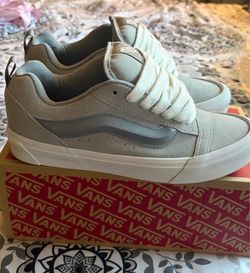 Knu Skool Gray Vans Sneakers Mens Size 8.5