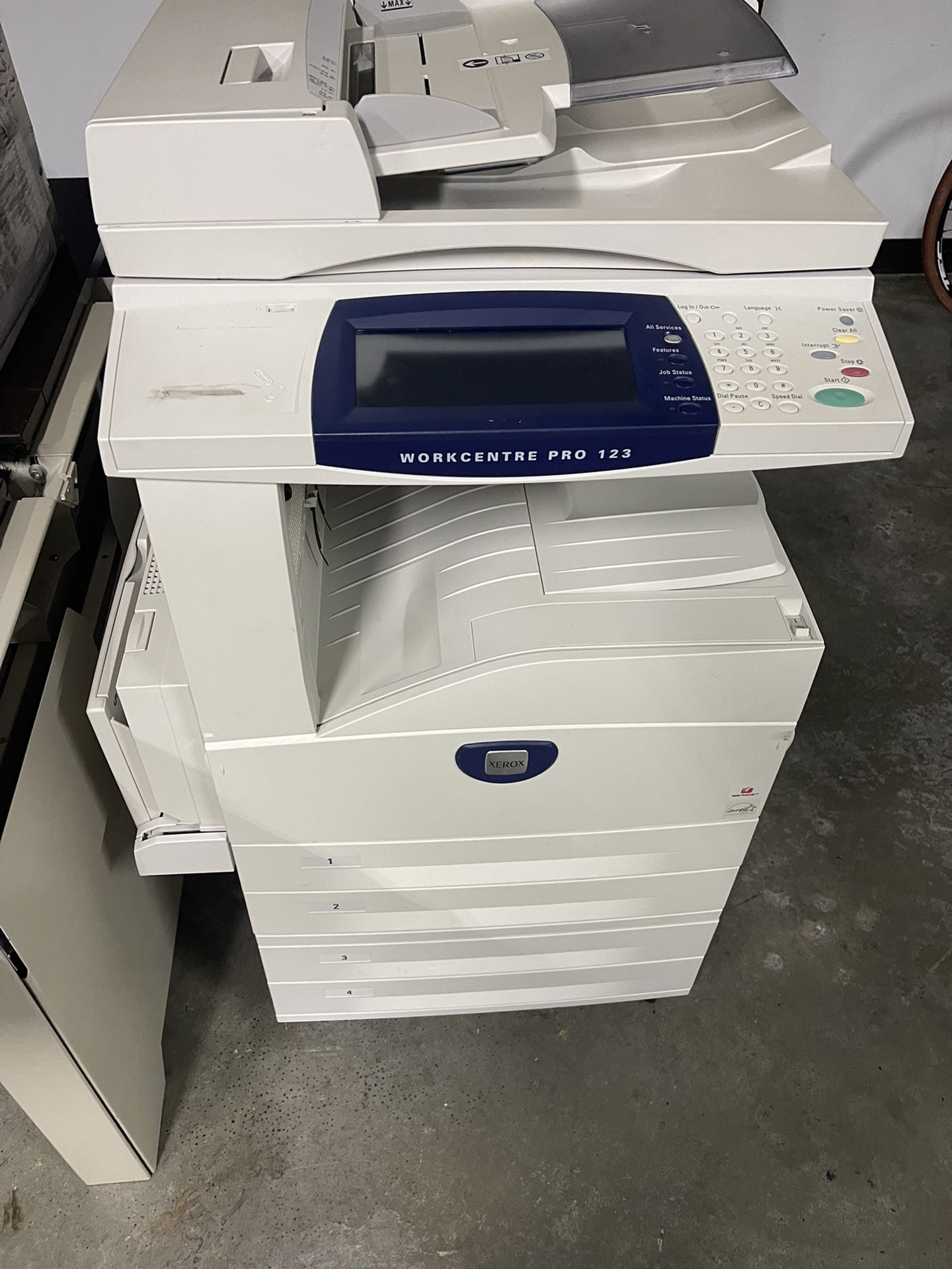 XEROX WORKCENTRE PRO 123