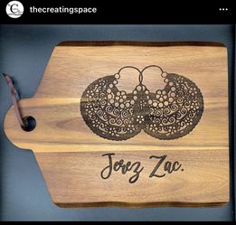 Engraved Wooden Cutting Board