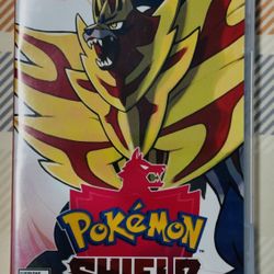 Pokémon Shield - Nintendo Switch Pre-Owned Tested/Works With Case Clean X998