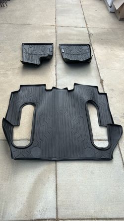 Tesla Model X Factory Weather Floor Mats