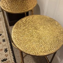 Two Light Weight Tables 