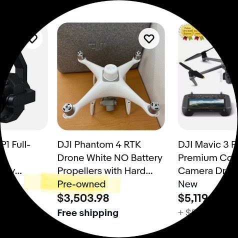 DJI PHANTOM 4 RTK DRONE