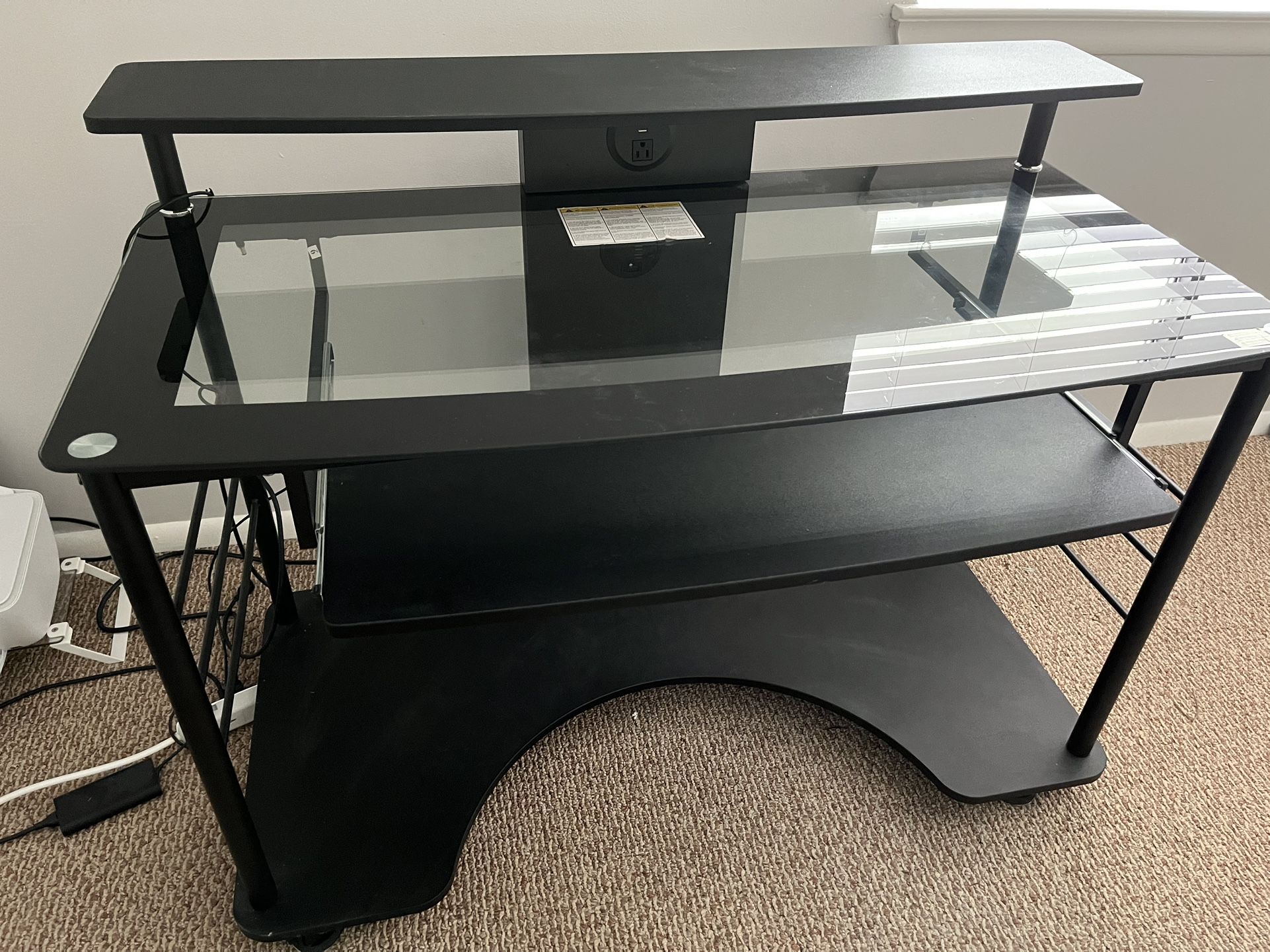Glass Office Table