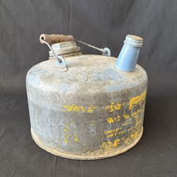 Vintage Eagle Metal Gas Can