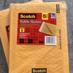Small Scotch Bubble Mailers 