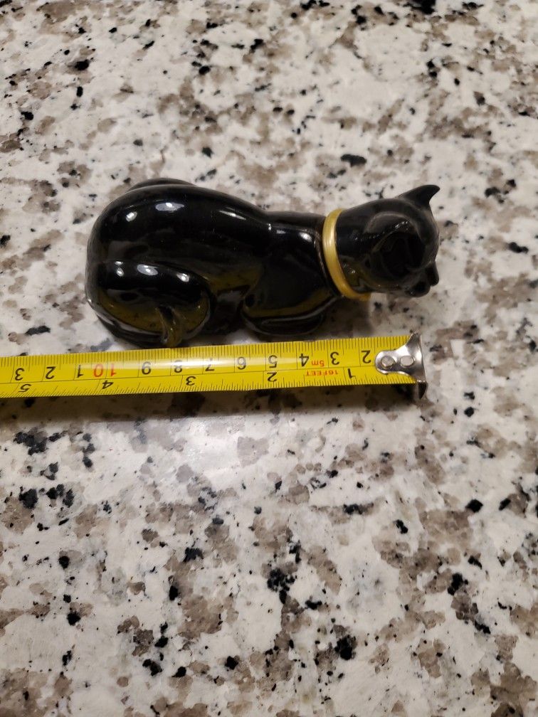 Vintage Avon Cat Bottle Filled W/ Cologne 